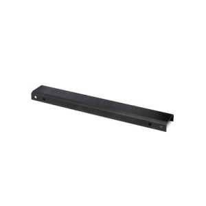 Driehoekconnector 820mm zwart plat dak