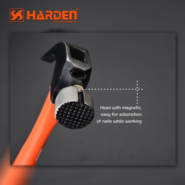 Harden hamer met spijker houder magnetisch