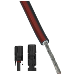 Solarkabel 4mm² met MC4 connectoren 3 meter verlengkabel