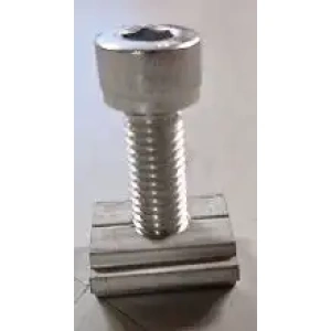 Bout M8 x 25mm met glijmoer