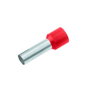 Adereindhuls 1mm² rood