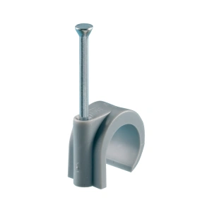 Spijkerclip 16/19mm grijs
